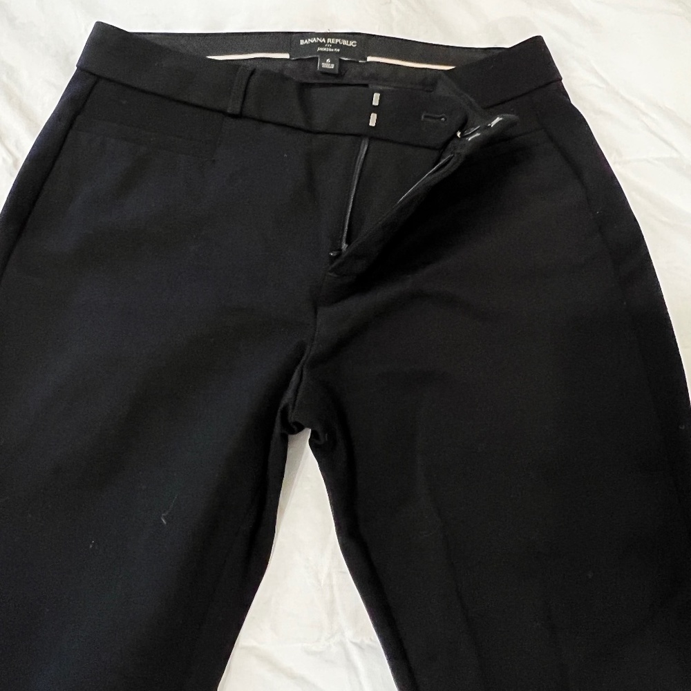 Banana Republic Black Pants: Jackson fit